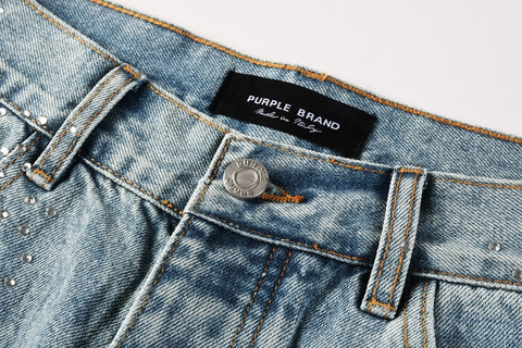 PURPLE BRAND Denim Shorts