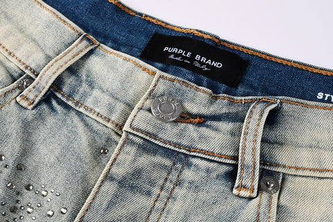 PURPLE BRAND Denim Shorts