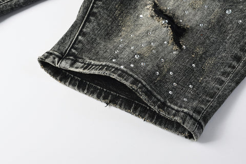 PURPLE BRAND Denim Shorts